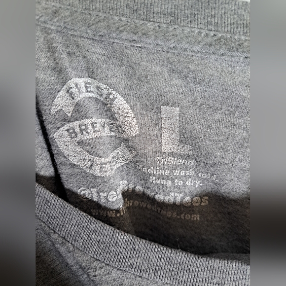 Fresh Brewed Tees Baseball Tee Klubot 28 size Large - Picture 3 of 4